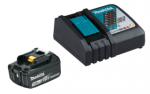 MAKITA Power Source-Kit 18V/3,0Ah (1 Akku + Ladegerät DC18RC) mit Ladestandsanzeige